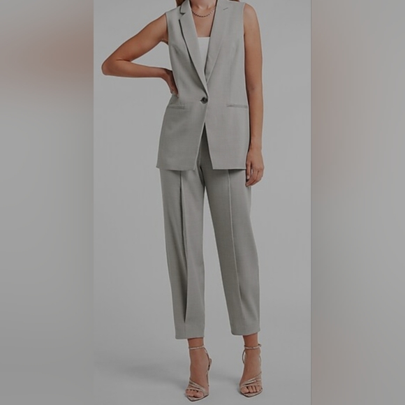 NWT High Waisted Slub Drawstring Jogger - Picture 3 of 4